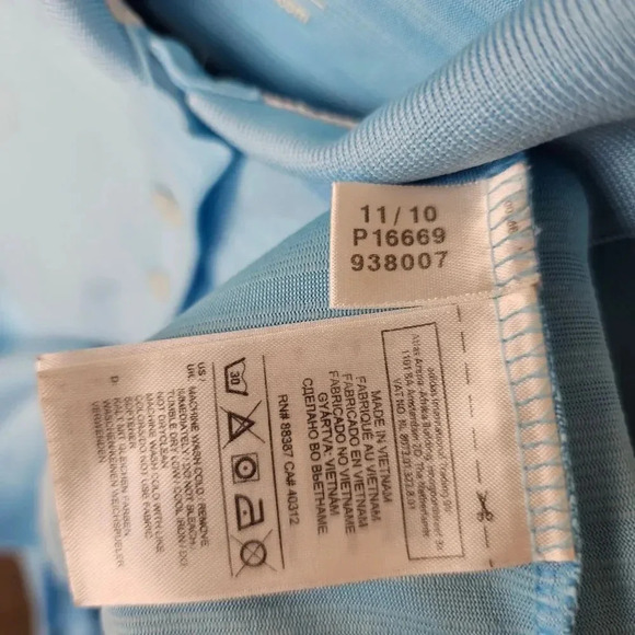 Adidas Clima Cool Sleeveless‎ Collared Blue Golf Size Large - Picture 7 of 7